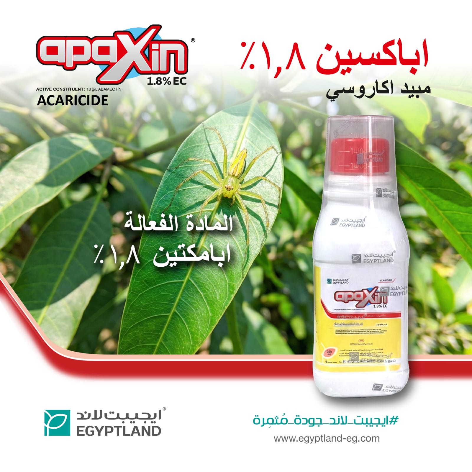 أباكســــــــــــــين 1.8 %